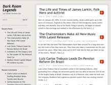 Tablet Screenshot of darkroomlegends.com